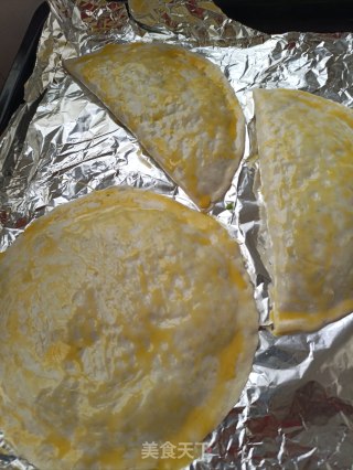 烤手抓饼版馅饼的做法步骤：18