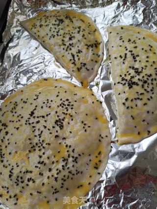 烤手抓饼版馅饼的做法步骤：19
