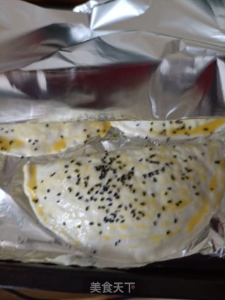 烤手抓饼版馅饼的做法步骤：20
