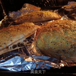 烤手抓饼版馅饼的做法步骤：25