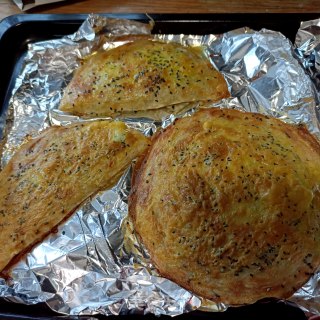 烤手抓饼版馅饼的做法步骤：26