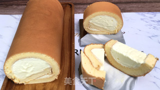 日式棉花瑞士卷，口感绵软细腻，春游试试做一个，让你味蕾绽放。的做法步骤：30