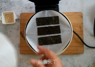蛋卷机夹心海苔的做法步骤：8