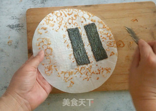 蛋卷机夹心海苔的做法步骤：10