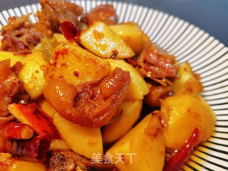 腊鸭炖土豆的做法步骤：8