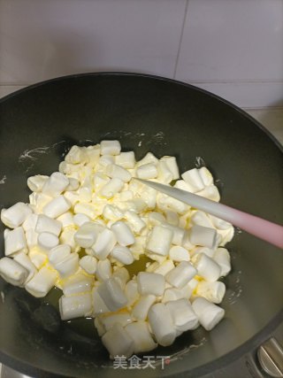 雪花酥的做法步骤：3