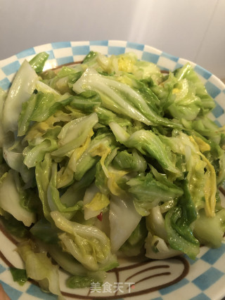 酸辣包心菜的做法步骤：4