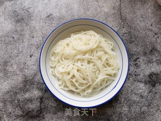 萝卜干油泼粉的做法步骤：6