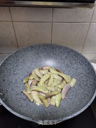 清炒紫扁豆的做法步骤：7