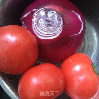 番茄牛腩盖饭的做法步骤：2