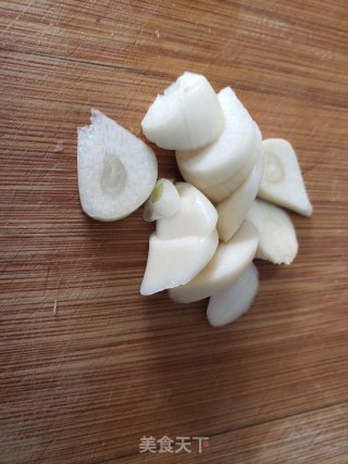 莴笋炒火腿肠的做法步骤：5
