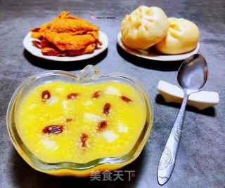 葡萄干山药小米粥的做法步骤：14