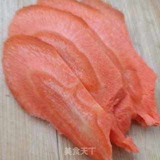 腊肉腊猪舌炒蒜苔的做法步骤：2