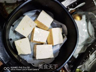 一款好吃的黑暗料理，空气炸锅烤臭豆腐！的做法步骤：4