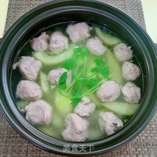 黄瓜滚肉酱汤的做法步骤：8