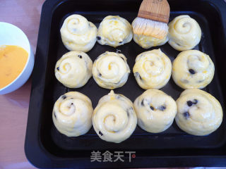 蓝莓面包卷的做法步骤：11