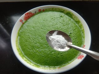 菠菜汁胡萝卜包子的做法步骤：4