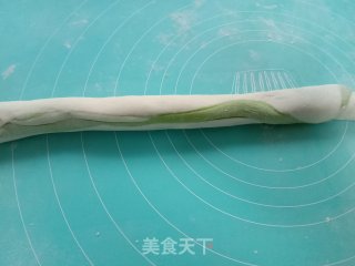 菠菜汁胡萝卜包子的做法步骤：16