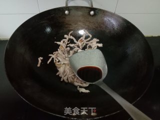 黄豆芽炒肉丝的做法步骤：3
