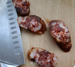 麻辣肠煎蛋粉的做法步骤：6