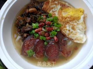 麻辣肠煎蛋粉的做法步骤：20