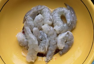西葫芦炒虾仁的做法步骤：4