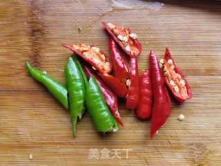 西葫芦炒虾仁的做法步骤：6