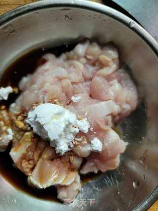 鸡胸肉焖饭的做法步骤：4