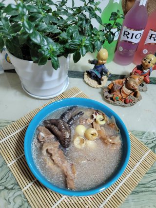 土茯苓煲排骨鸡脚汤的做法步骤：8