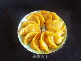 玉米粉酸菜馅蒸饺的做法步骤：12