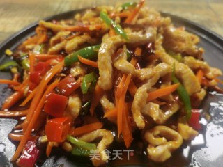 简单滴鱼香肉丝的做法步骤：10