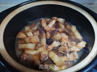 盐辣椒烧五花肉的做法步骤：6