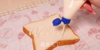 馋哭隔壁家小孩的照烧鸡排三明治的做法步骤：2