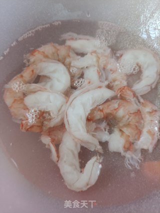 蒜苔炒虾仁的做法步骤：7
