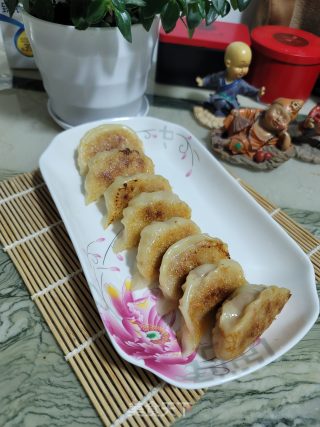 猪肉白菜胡萝卜煎饺的做法步骤：14