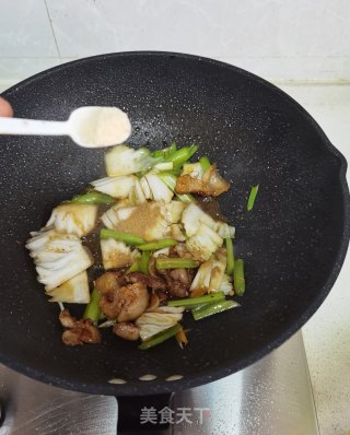 家常小炒的做法步骤：9
