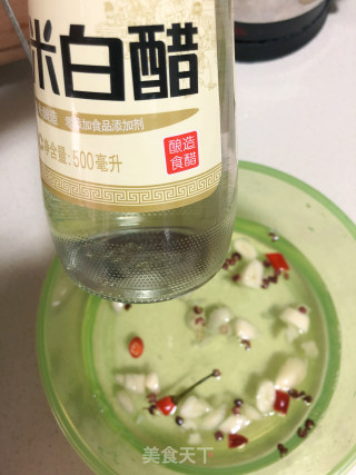 酸辣包菜卷的做法步骤：3