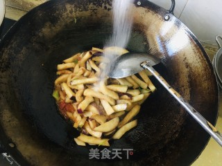 家常炒茄子的做法步骤：7