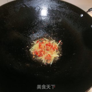 芹菜炒牛肉的做法步骤：4