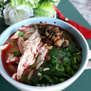 酸辣鸡汤粉的做法步骤：20