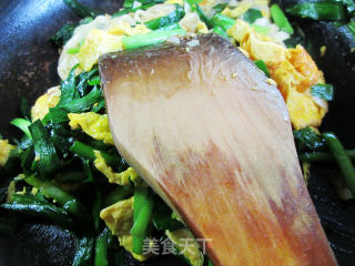 韭菜鸭蛋炒河粉的做法步骤：9