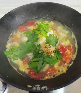 牛肉鸡蛋蔬菜汤的做法步骤：8