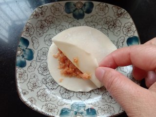 饺子皮馅饼的做法步骤：15