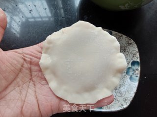饺子皮馅饼的做法步骤：16