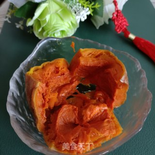 玫瑰花酿蒸南瓜的做法步骤：7