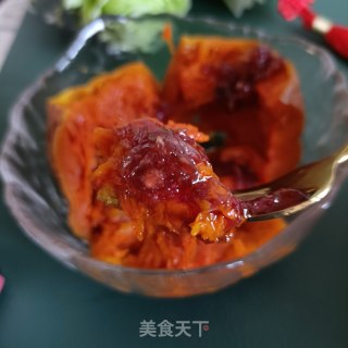 玫瑰花酿蒸南瓜的做法步骤：10