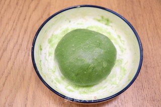 抹茶麻糬肉松豆沙吐司的做法步骤：7