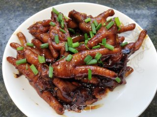 酱烧鸡爪的做法步骤：9