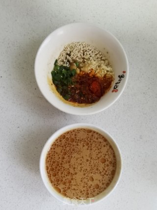 麻汁面藕的做法步骤：6