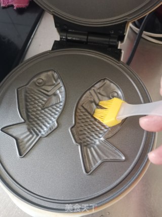 拉丝红豆鲷鱼烧的做法步骤：16